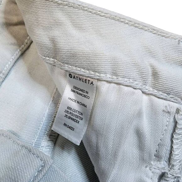 Athleta NWT Size 0 Sculptek Skinny Jean Biscayne Wash - Picture 4 of 13